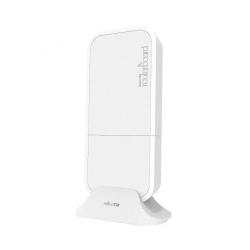 Mikrotik wAP R weatherproof 2.4Ghz wireless access point with a miniPCI-e slot RBWAPR-2ND 1 10/100 Ethernet ports 1 CPU core count 